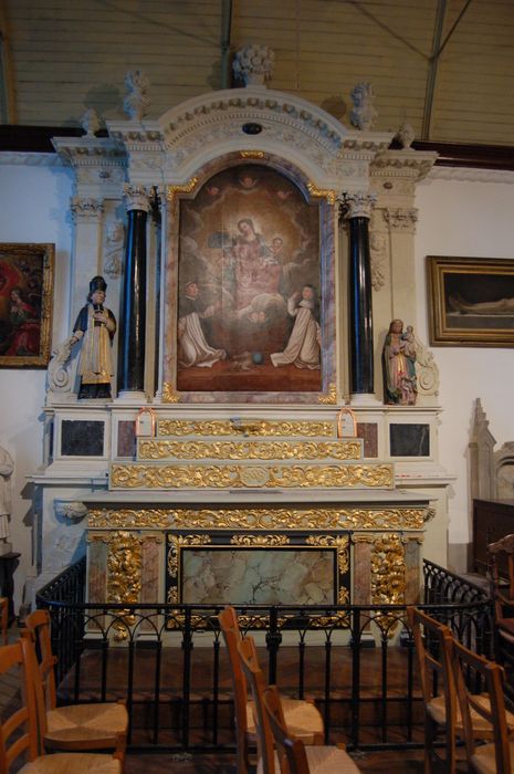 autel, retable, tableau : Le Rosaire