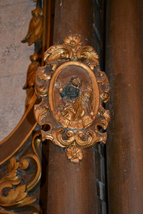 retable latéral sud, détail