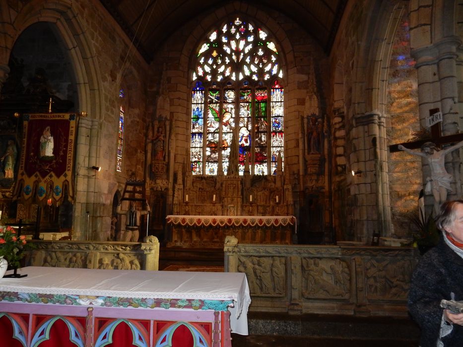 maître-autel, tabernacle, retable, clôture de choeur