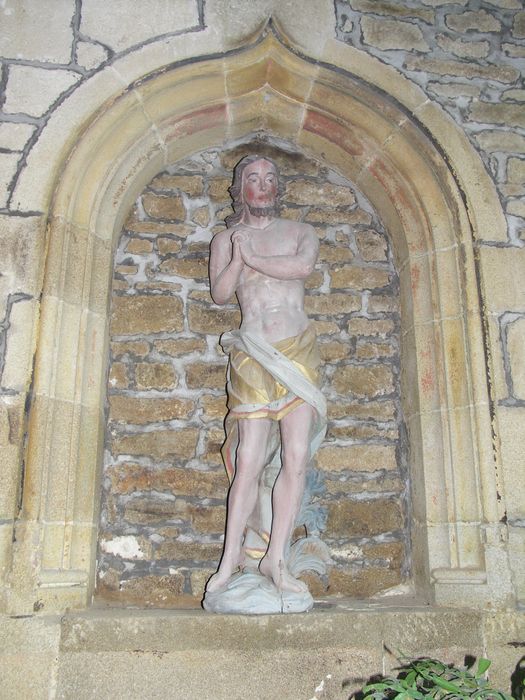 groupe sculpté : Baptême du Christ