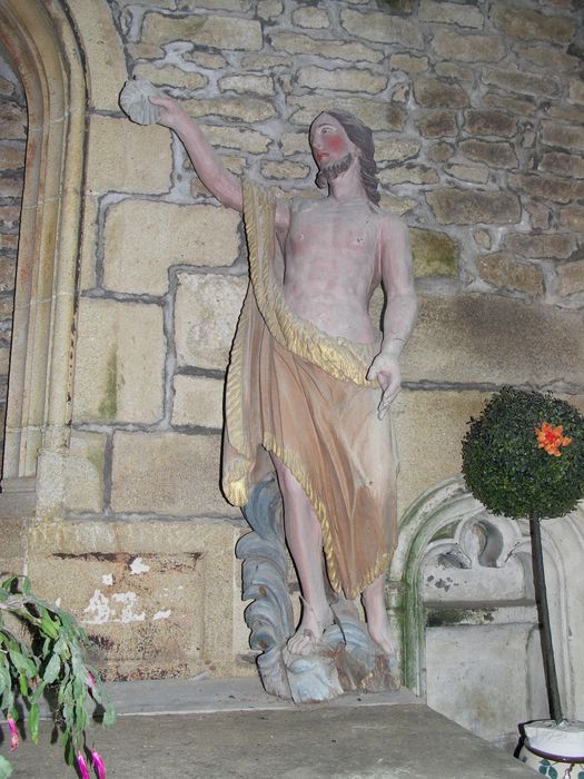 groupe sculpté : Baptême du Christ