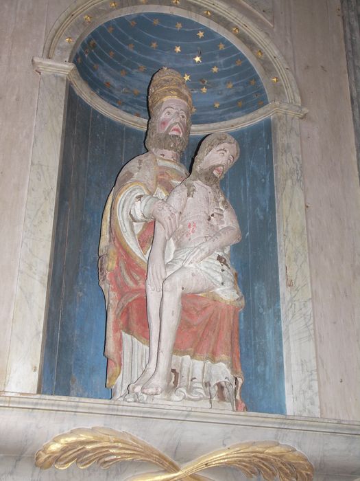 Groupe sculpté : Trinité