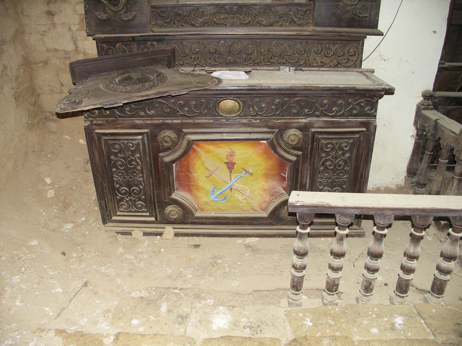 retable latéral nord, vue partielle