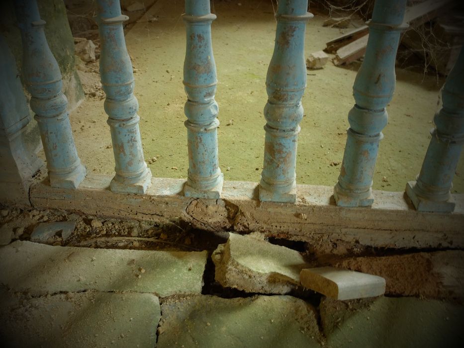 clôture de choeur (table de communion), détail