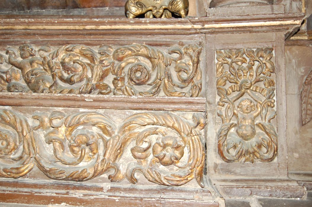 retable du maître-autel, détail