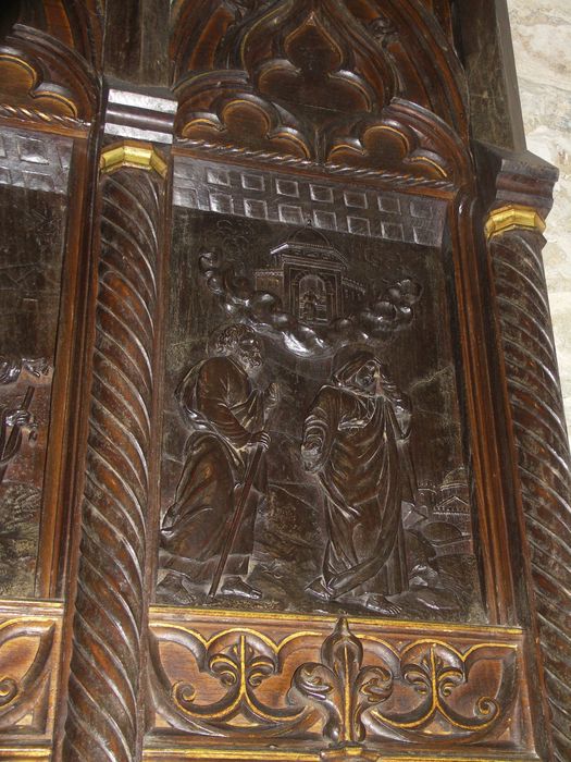 retable, détail