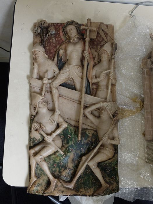 bas-relief : Résurrection du Christ