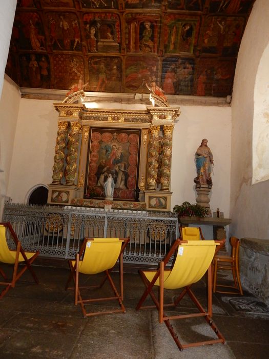 autel, retable, tableau : Remise du rosaire