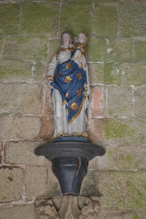 statue : Vierge à l'Enfant