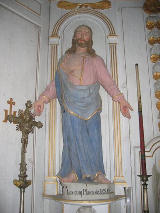 statue : Christ aux cinq plaies