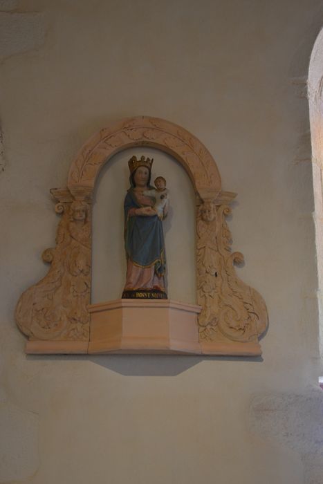 statue dite Notre-Dame-de-Bonne-Nouvelle : Vierge à l'Enfant