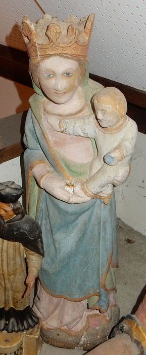 statue dite Notre-Dame-de-Bonne-Nouvelle : Vierge à l'Enfant