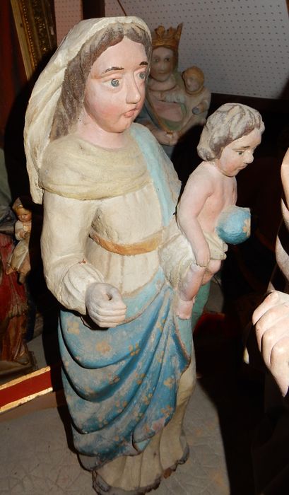 statue : Vierge à l'Enfant