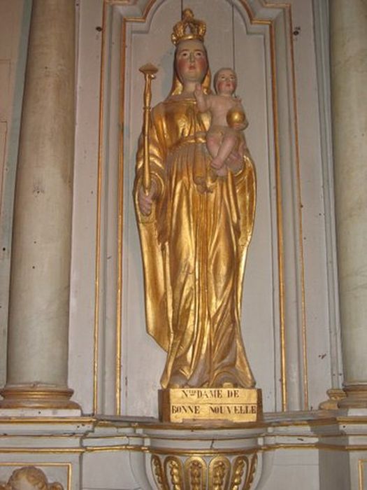 statue : Vierge à l'Enfant dite Notre-Dame de Bonne Nouvelle