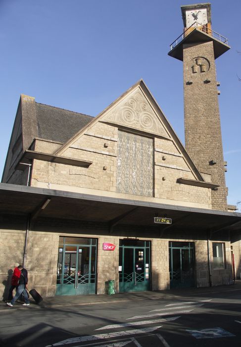 pavillon central, façade sud