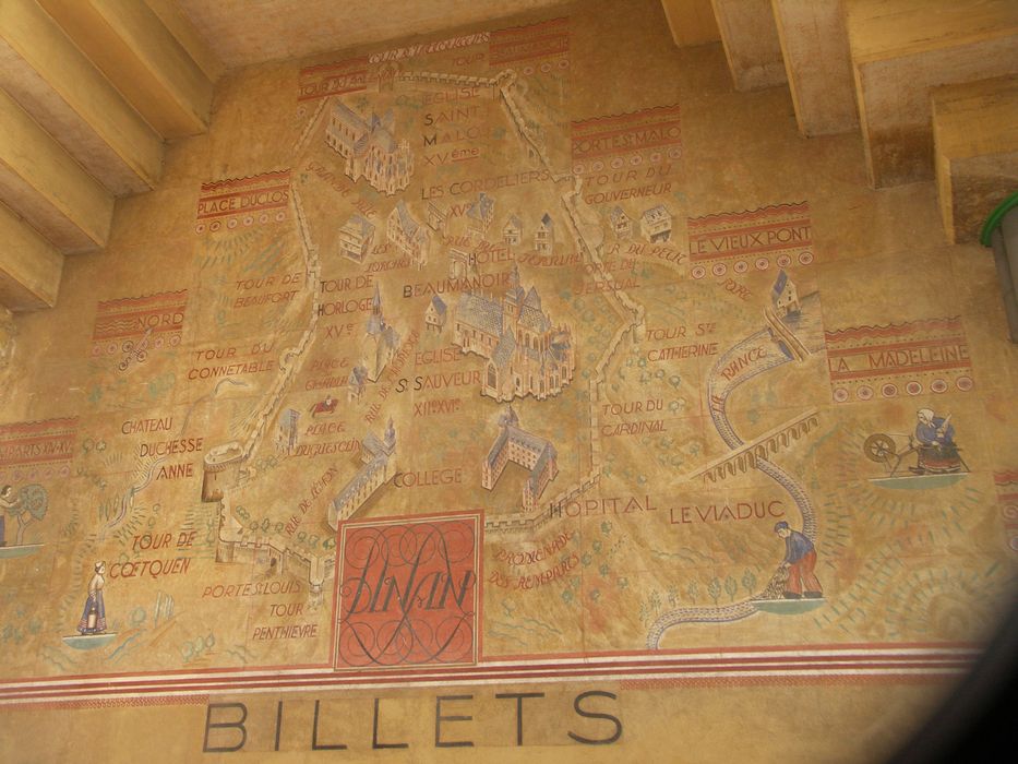 vue partielle des décors