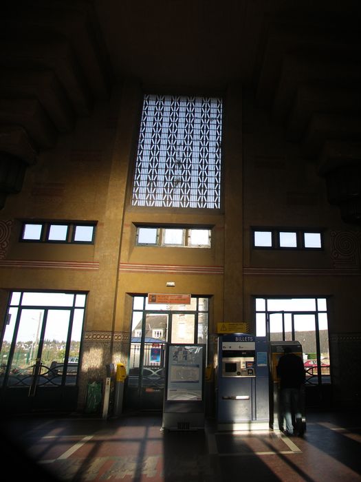 hall d’accueil, vue partielle