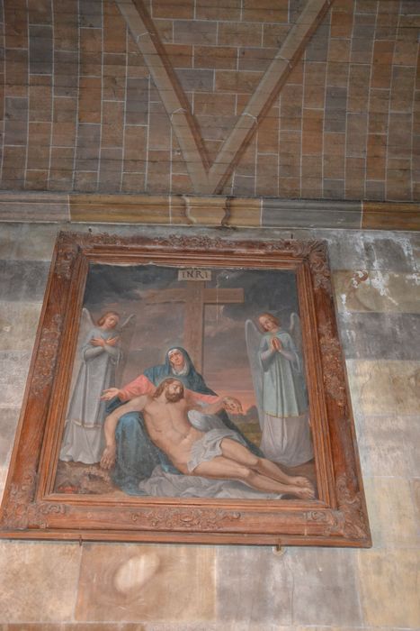 Tableau : Déploration sur le Christ mort