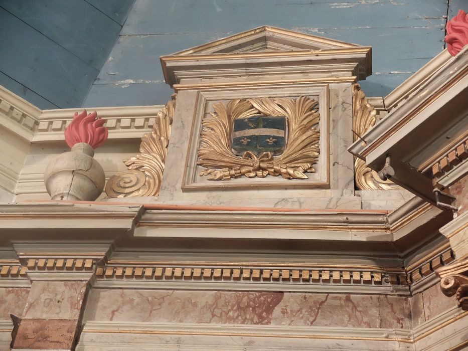 retable du maître-autel, détail