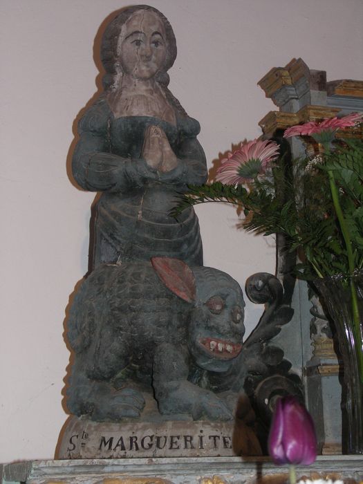 statue : Sainte Marguerite