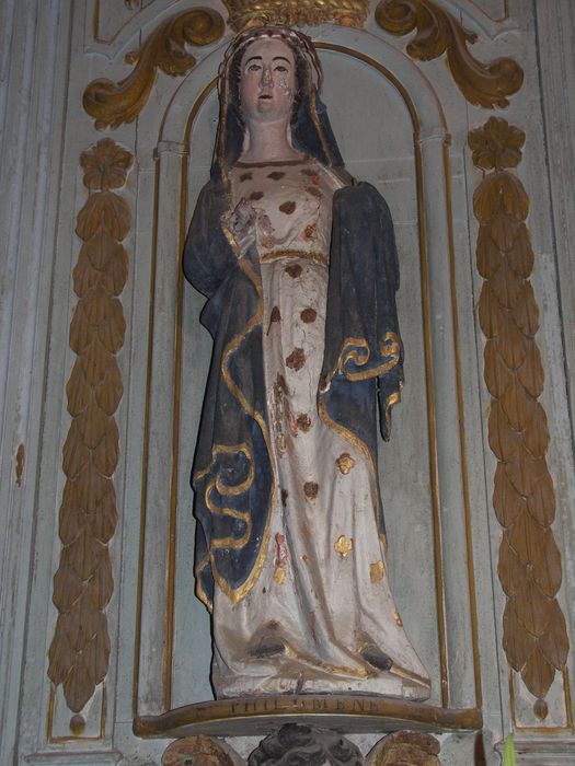 statue : Vierge dite Sainte Philomène