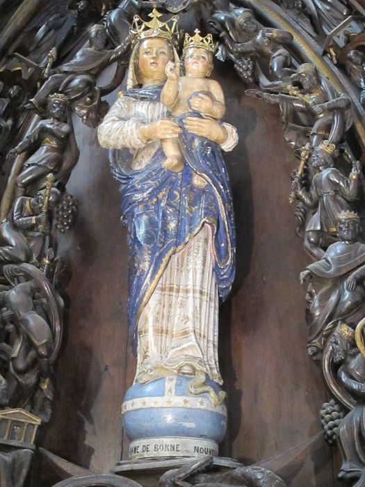statue : Vierge à l'Enfant dite Notre-Dame de Bonne Nouvelle