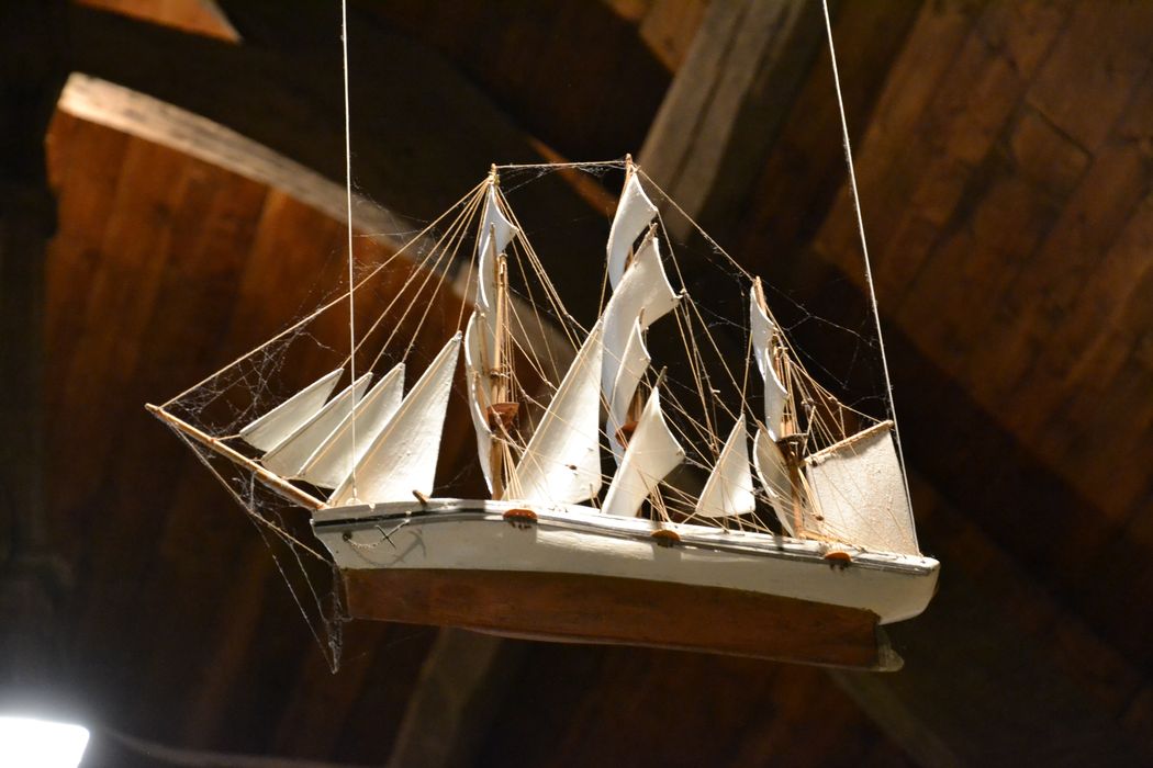 Maquette ex-voto de trois-mâts