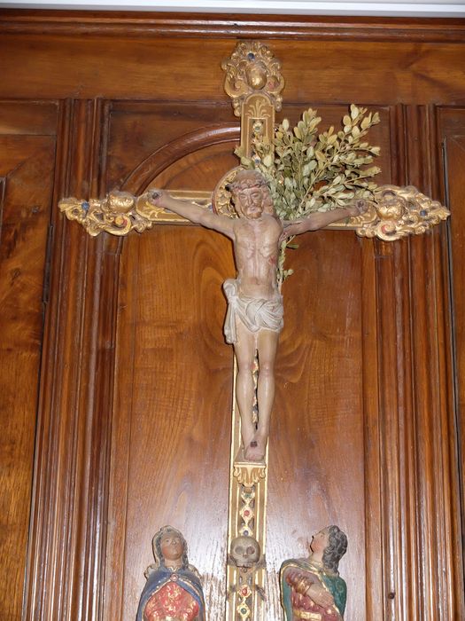 croix de sacristie, vue partielle