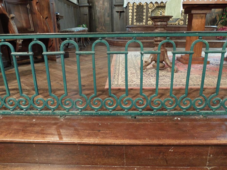 Clôture de choeur (grille de communion)