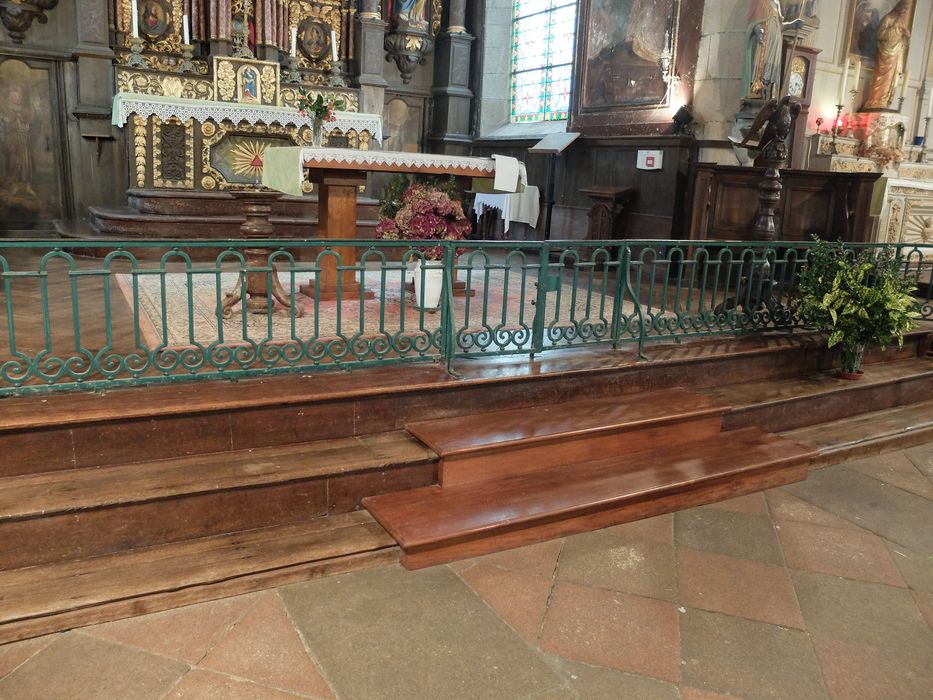 clôture de choeur (grille de communion)