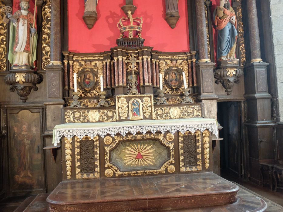maître-autel, tabernacle