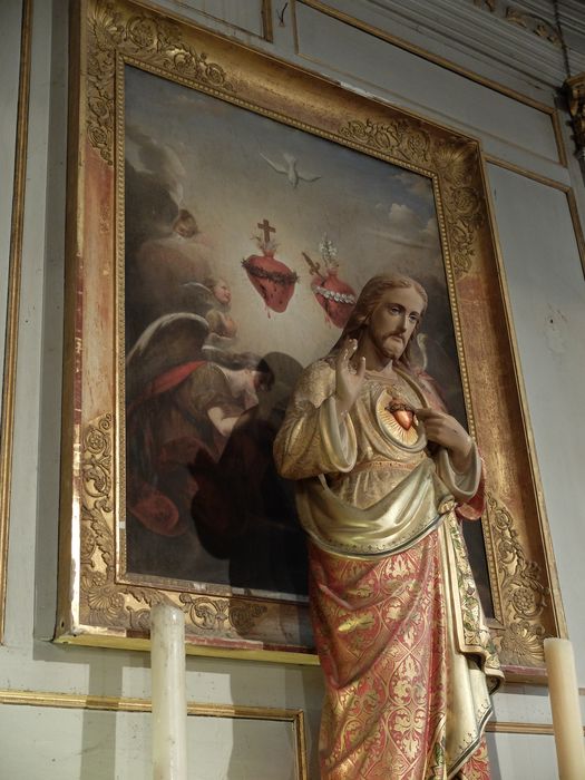 tableau : Adoration du Sacré-Coeur