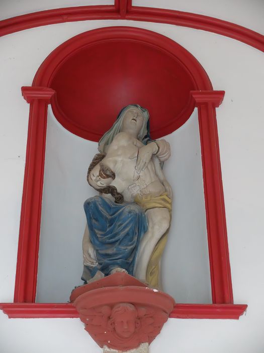Groupe sculpté : Vierge de Pitié
