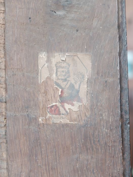 armoire de sacristie, détail