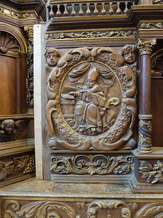 maître-autel, retable, détail