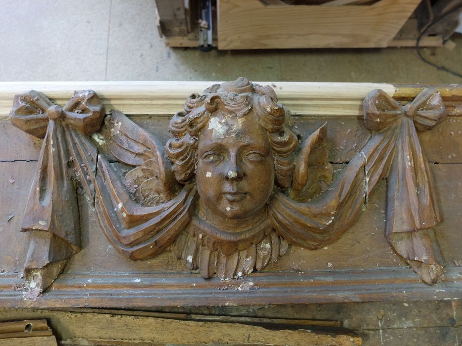 maître-autel, retable, détail