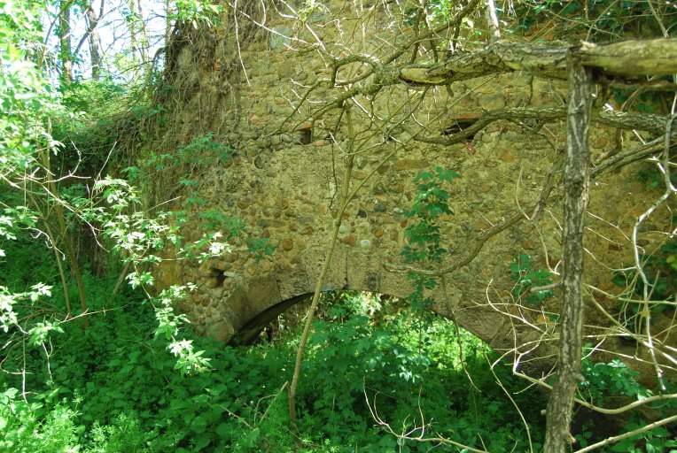 Elévation nord du moulin farinier.