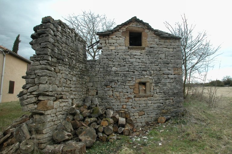 Vue générale du pan est.