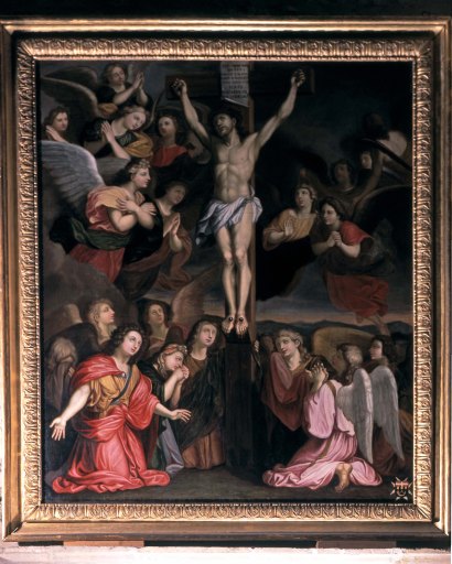 Tableau, La crucifixion aux anges, de Granier.