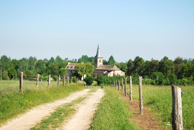 Vue d'ensemble depuis le sud-est.