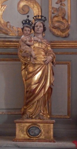 Statue-reliquaire : Vierge à l'Enfant