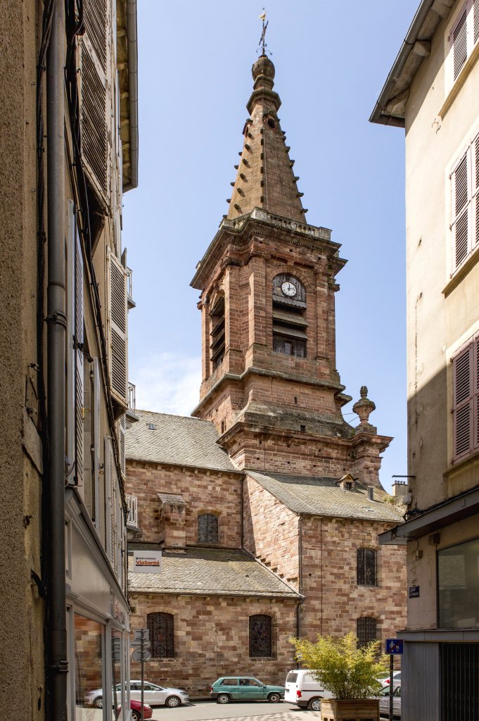 Vue du clocher, depuis la rue Saint-Amans.