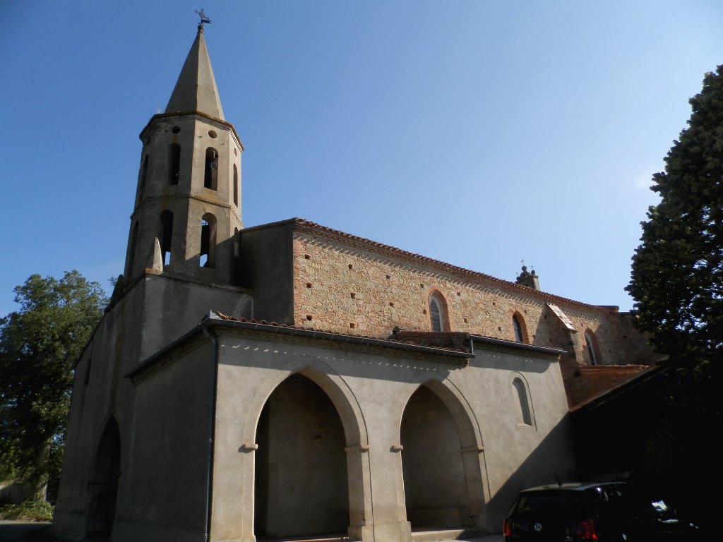 Elévation latérale sud.