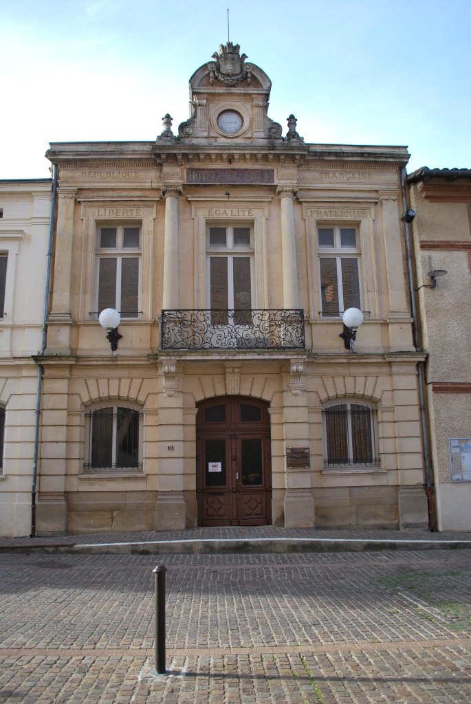Elévation principale, vue d'ensemble.