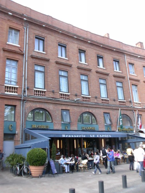 Elévation sur la place du Capitole.