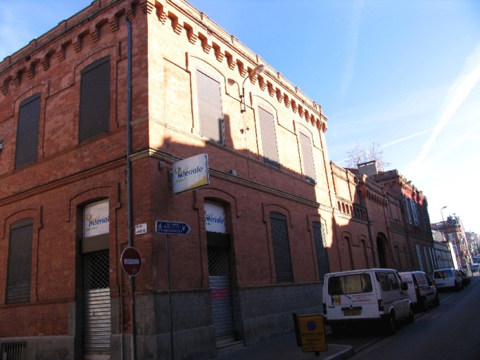 Elévation antérieure, rue de la Colombette.