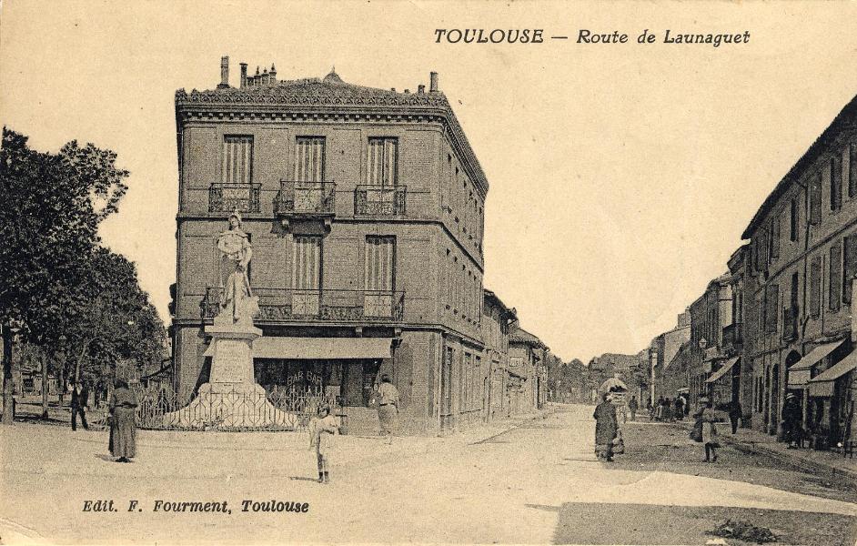 Toulouse. Route de Launaguet.