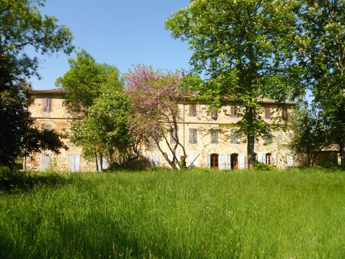 Vue générale du logis.