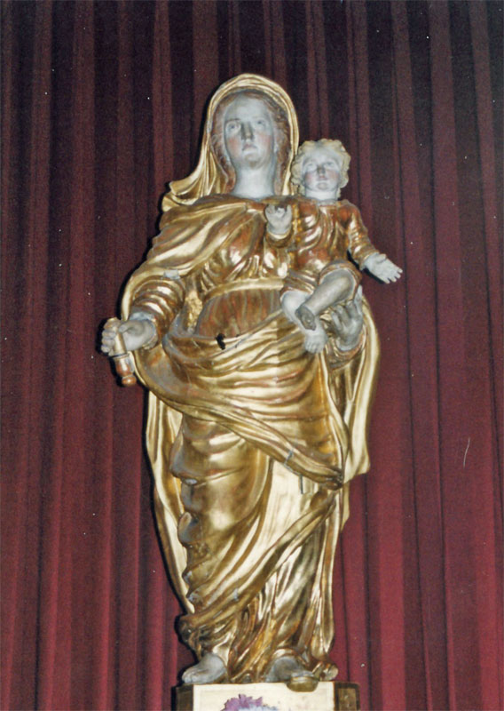 Statue : Vierge à l'Enfant