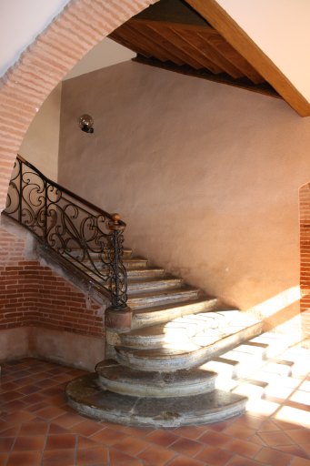 Escalier d'apparat de l'hôtel de Polignac.